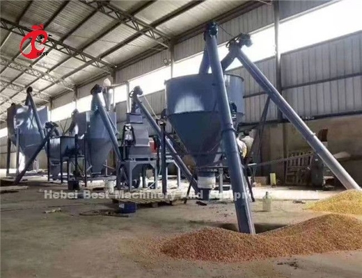 0,5 Ton 1 Ton 2 Ton 5 Ton Penggiling Pakan Unggas Mixer 220v 380v Ada