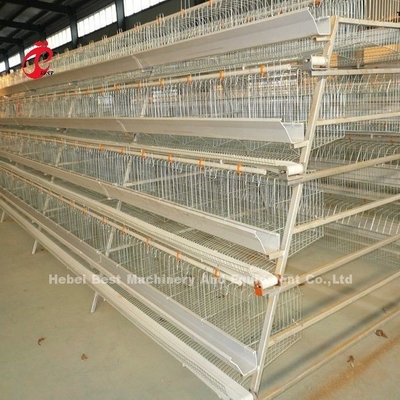 2.8mm-3.5mm Cage Wire Diameter Sistem kandang peternakan unggas untuk efisiensi penanaman tinggi Adela