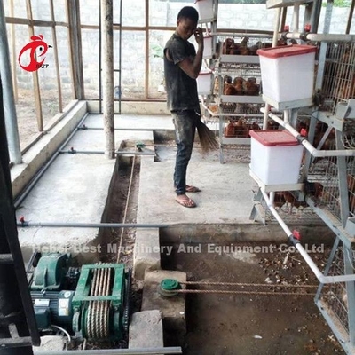 Pengikis Kotoran Otomatis Dan Tipe Belt Didesain Untuk Peternakan Ayam Sandy