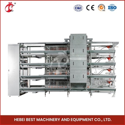 Hot Dipped H 4 Tier Tipe 25 Tahun Umur Kandang Ayam Broiler Doris