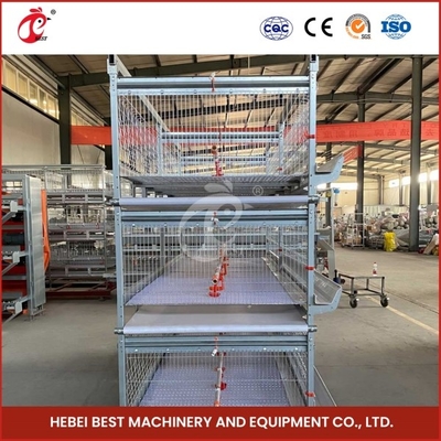 Proses Peternakan yang Sederhana Kambing Brooders Cage Automatic Feeding and Cleaning Mia