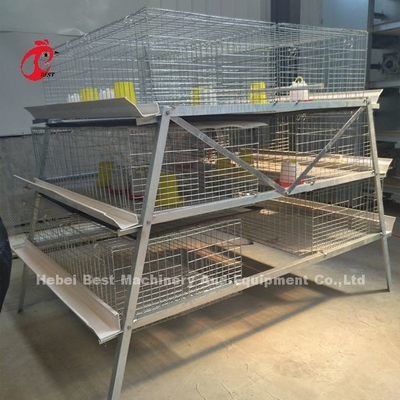 A Tipe Broiler Battery Cage Galvanized High Strength Poultry Broiler Cage Iris