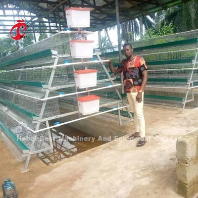 Harga Kandang Baterai Peternakan Unggas Di Nigeria 4 Tier Layer Cage Iris