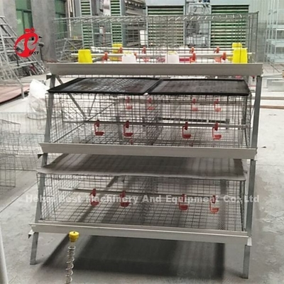 Hemat Ruang Unggas Ayam ayam pedaging Kandang Kawat Baja Karbon Rendah Di Afrika Adela
