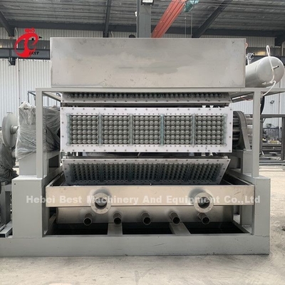 Sistem Penyortiran Telur Semi Otomatis 7.5kw, Mesin Pembuat Baki Telur Aluminium Doris
