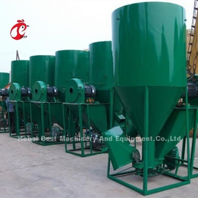 Sistem Pengolahan Pakan yang Disetujui CE 11kw, Mesin Pabrik Pakan Hijau Iris