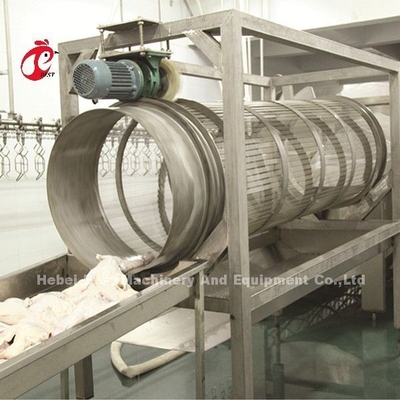 Sistem Pemrosesan Ayam ayam pedaging 220V 4kw, Peralatan Pembantaian Ayam Ss 304 Doris