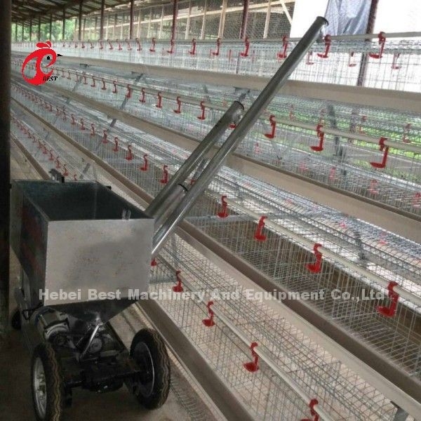 Gerobak Pakan Ayam Otomatis Berfungsi Untuk Kandang Ayam 3 Tier Atau 4 Tier Doris Shi